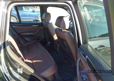 2016 BMW X3 xDrive28I из США, поврежденный, VIN 5UXWX9C54G0D67304